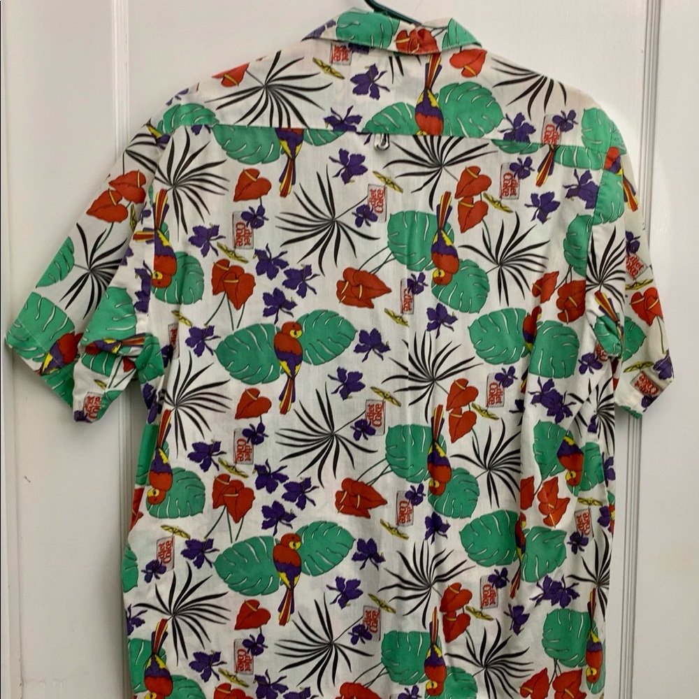 Vintage Diet Coke parrot Hawaiian Shirt - Picture 5 of 5